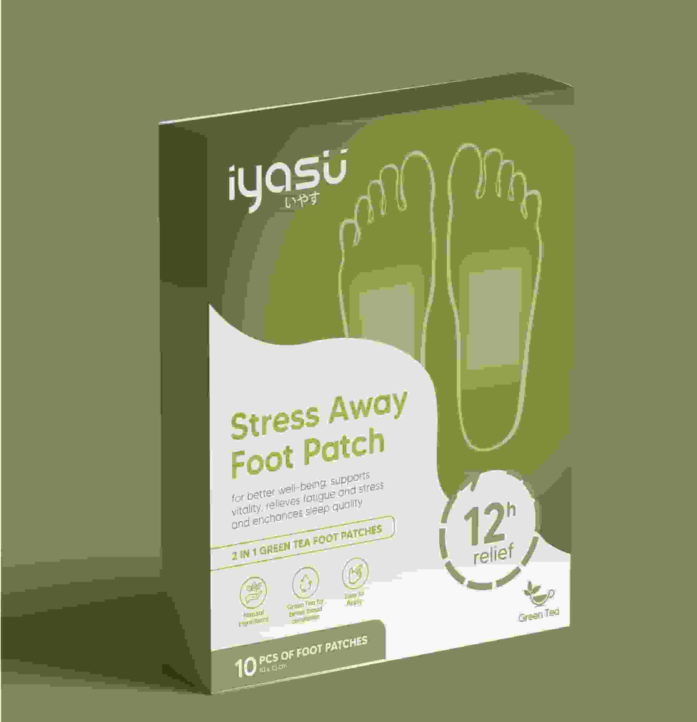 Stress Away Foot Patch